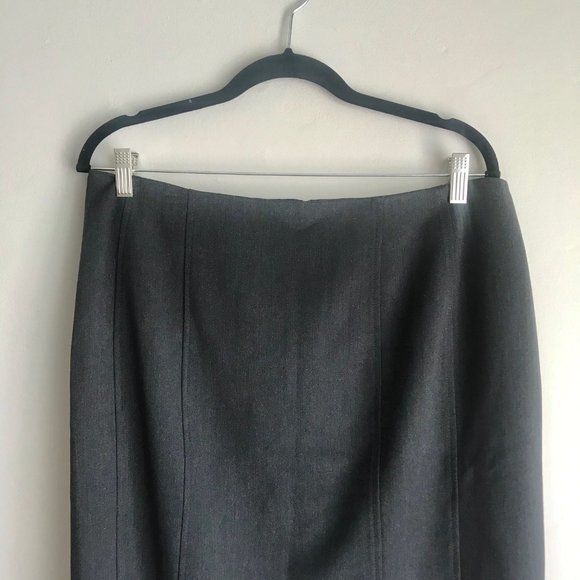 EXPRESS / Dark Gray Pencil Skirt - Picture 2 of 6